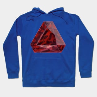 Garnet Crystal January Birthstone Hoodie